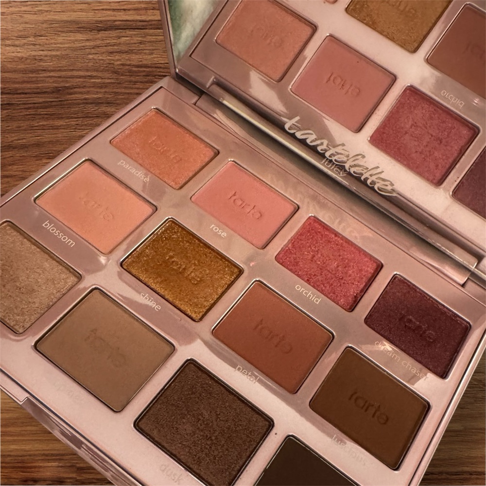 Tarte Tartelette Eyeshadow Palette - Pink, Gold, Brown Shades